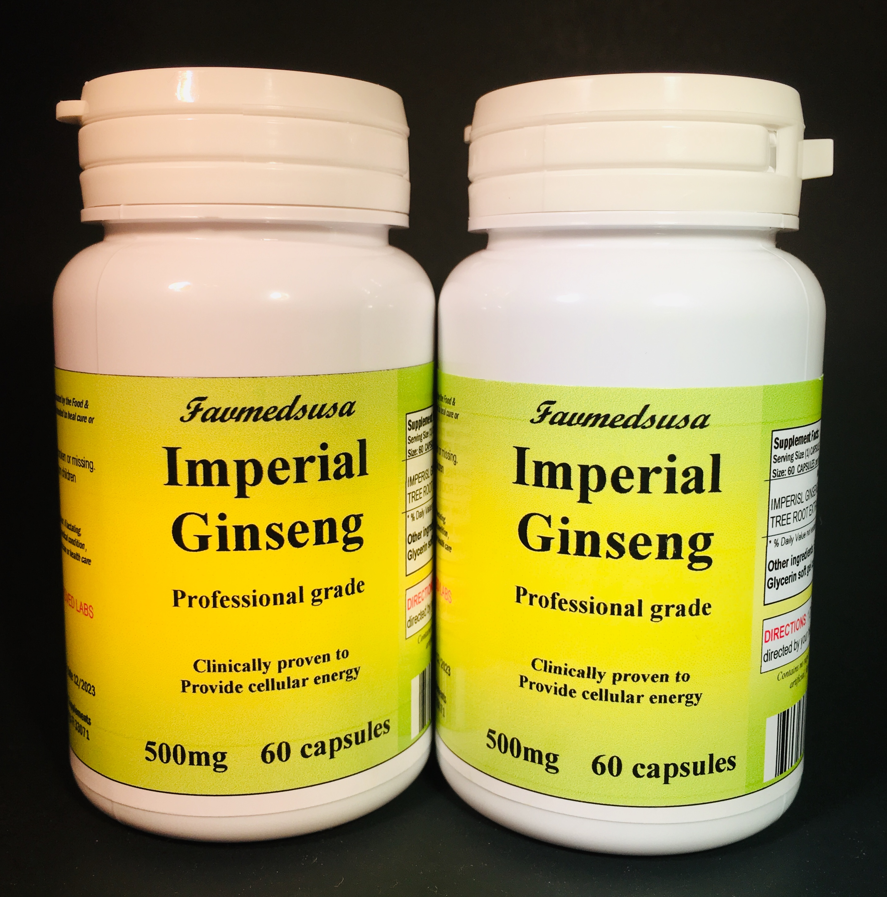 Imperial Ginseng + Saw Palmetto - 120 (2x60) capsules